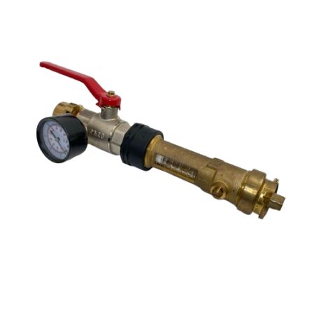 Profi Druck- und Wassermengen Messgerät, optional mit Hahnanschluss